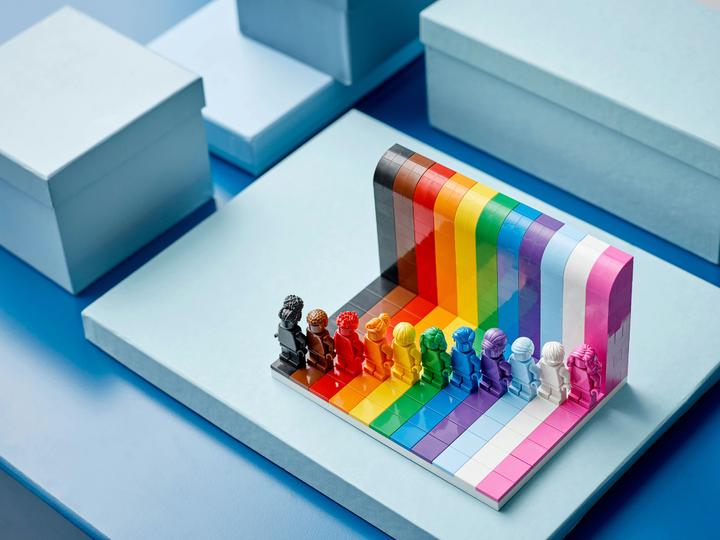 Produktbild LEGO Jeder ist besonders (40516, LEGO Seltene Sets, LEGO Architecture)