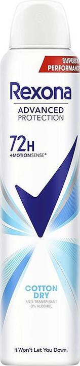 Actual product image Rexona ALGODON DRY deo vapo 200 ml by ALGODON DRY (Spray, 200 ml)