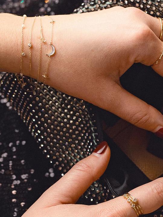 Image du produit Ania Haie Armband 14KT Afterglow (16.50 cm, Or jaune 14K)