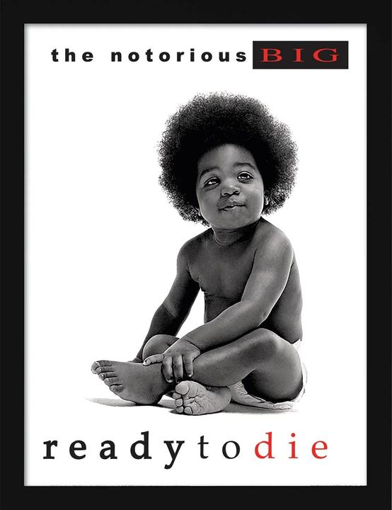 Produktbild The Notorious B.I.G Gerahmtes Poster (40 x 30 cm)
