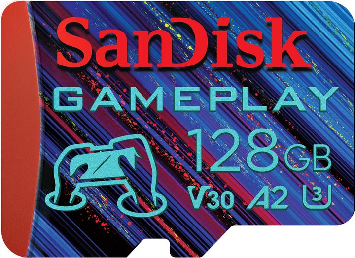 Produktbild SanDisk Gameplay Microsdxc Uhs-I Card (128 GB, microSDXC, U3, UHS-I)