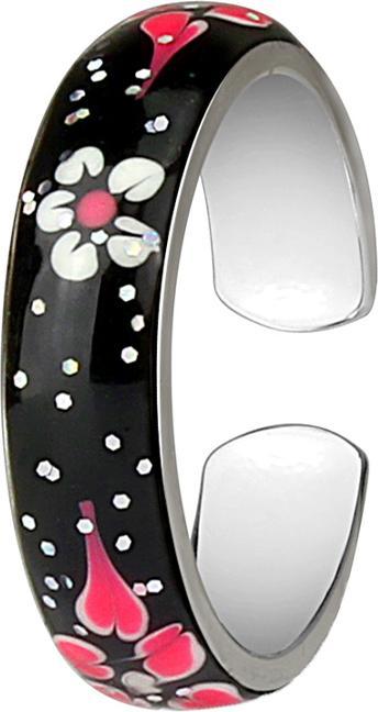 Star Piercing Ring mit Blumenmuster (50)