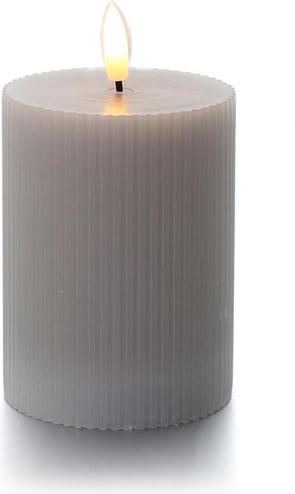 Schlaraffenland LED cylinder candle grooves (1 x)