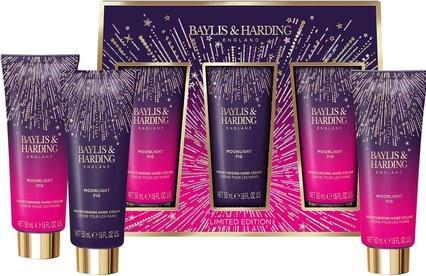 Baylis & Harding Moonlight Fig Luxury Hand Treats Geschenkset - Veganerfreundlich