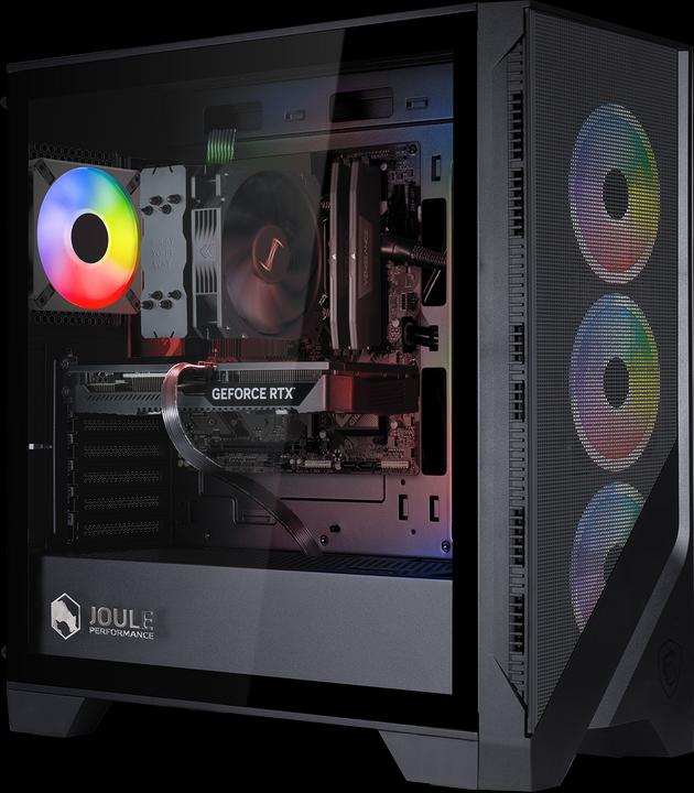 Produktbild Joule Performance Gaming PC RTX5070 R7 32GB 1TB L1135953 (AMD Ryzen 7 250, 32 GB, 1000 GB, GeForce RTX 5070)