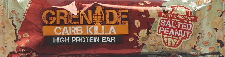 Produktbild Grenade Carb Killa Bars White Chocolate Salted Peanut (Erdnuss, Weisse Schokolade, 1 Stk., 60 g)
