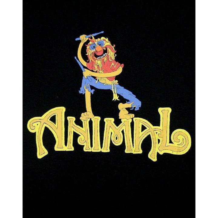 Actual product image Worn Animal Drummer Tshirt (XL)