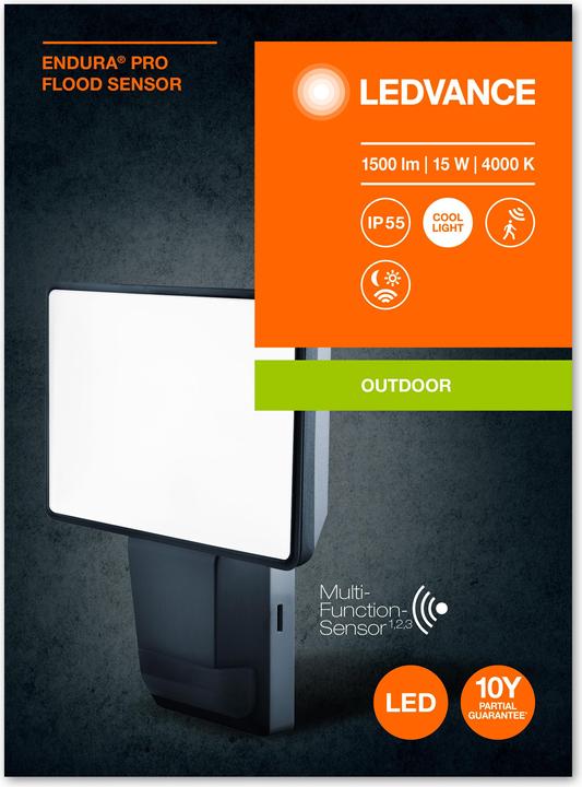 Produktbild Ledvance Endura Pro Flood Sensor (1500 lm, IP55)