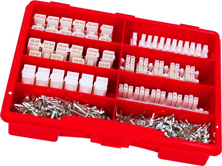 Produktbild Kalitec 296-teilig Molex Sortimentskasten 2 polig 4 polig 6 polig KALI-1666 I Industriequalität vom deutsche