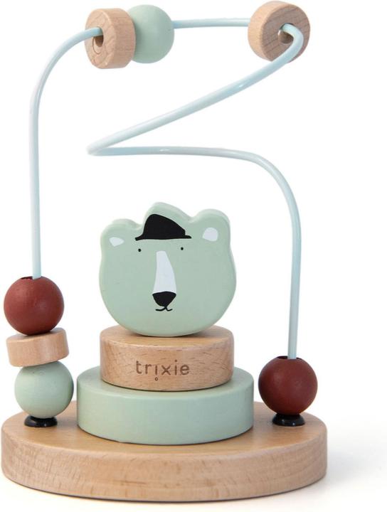 Produktbild Trixie Baby Motorikspirale aus Holz - Mr. Eisbär
