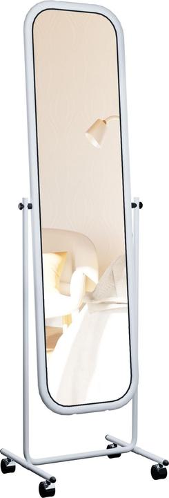 Image du produit CLP miroir sur pied Medusa angulaire, blanc (48 x 166 cm)