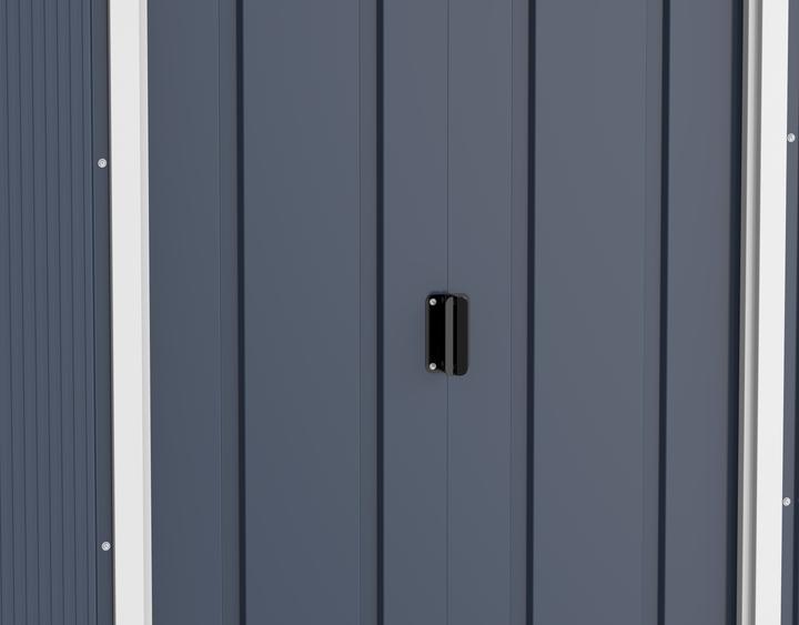 Produktbild Tepro Gerätehaus Pent Roof Eco 6x4, anthrazit