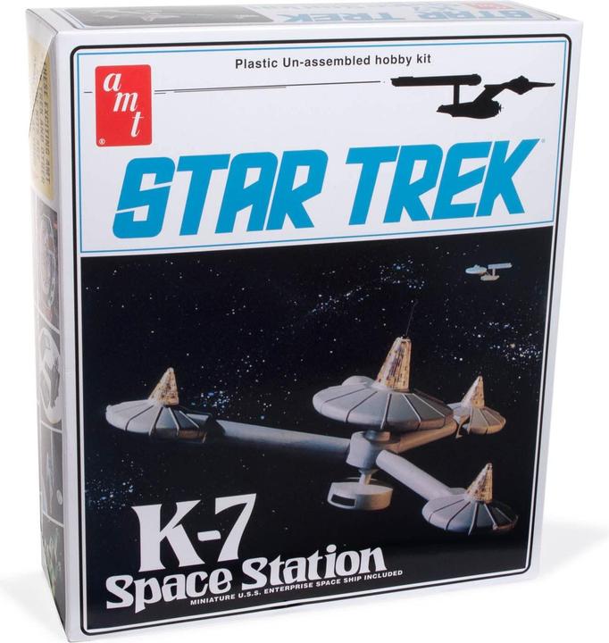 Actual product image AMT Star Trek K7 Space Station