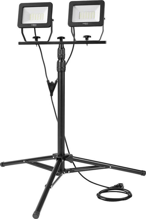 Image du produit Neo Reflector (2x50W SMD LED 9000lm dvigubas prožektorius ant 1,8 m trikojo) (8500 lm)
