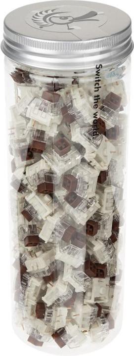 Immagine prodotto Ducky Kailh Box Brown Interruttori, meccanici, a 3 pin, tattili, MX-Stem, 50g - 110 pezzi
