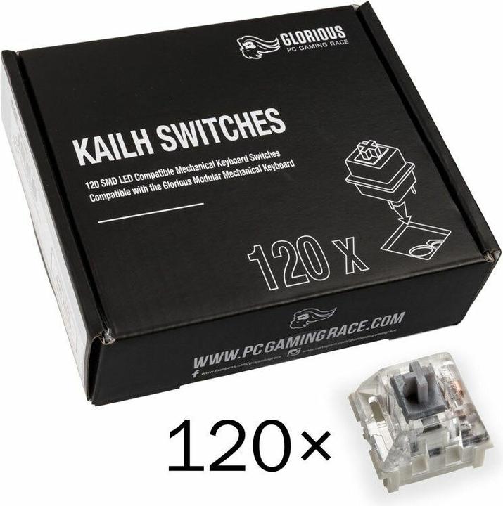 Produktbild Glorious PC Gaming Race Kailh Speed Silver