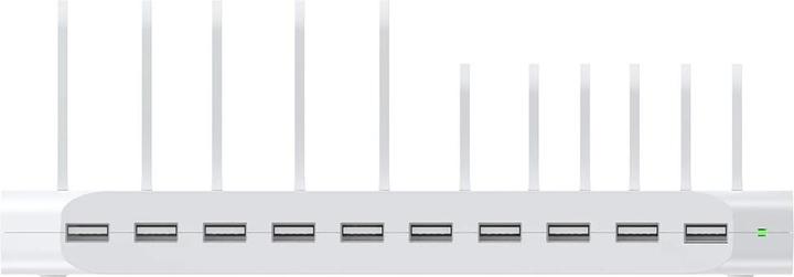 Actual product image Unitek STACJA ŁADUJĄCA 10X USB 2.4A 60W BIAŁA (60 W)