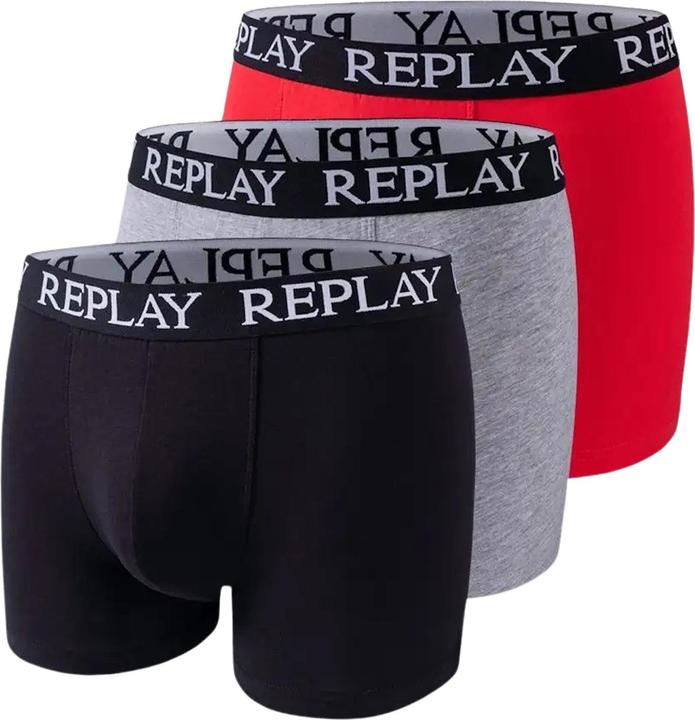 Replay Unterhose Trunks 3er Pack (M, 3er Pack)