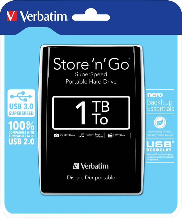 Actual product image Verbatim Store 'n' Go (1 TB)