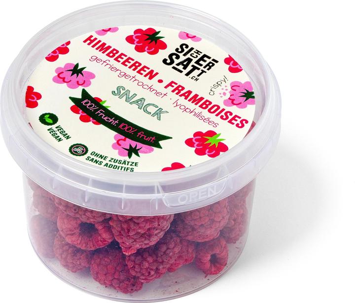 Produktbild SicherSatt Himbeeren Snack gefriergetrocknet 25 g (25 g)