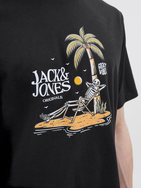 Immagine prodotto Jack & Jones Gedruckt Rundhalsausschnitt T-shirt T-shirt (XS)