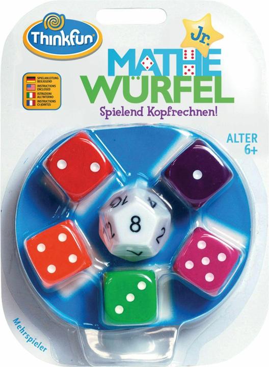 Produktbild Thinkfun Mathe Würfel Junior