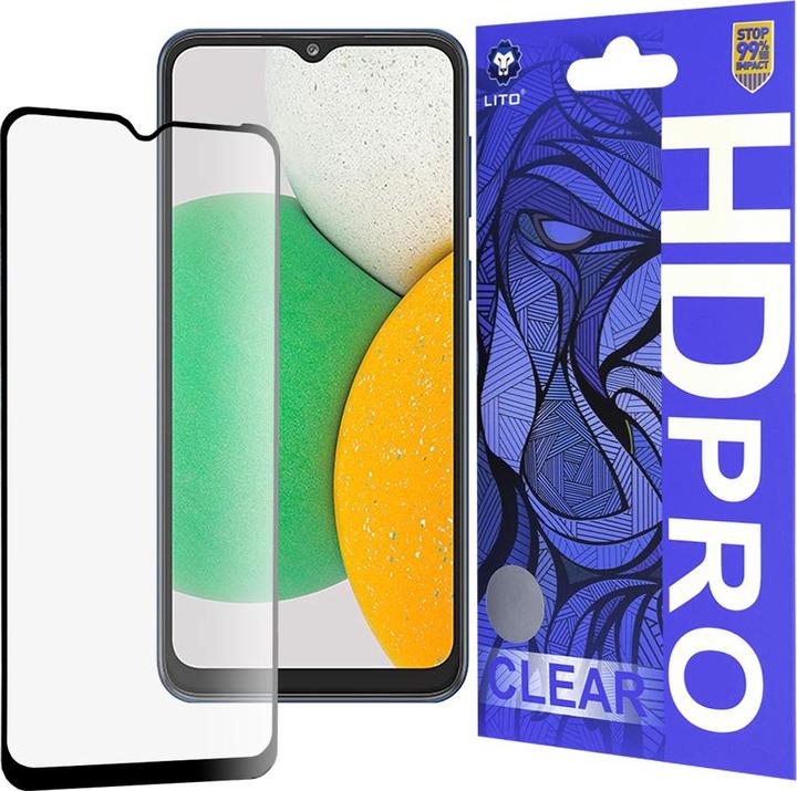 Image du produit Lito - HD Pro Clear - Samsung Galaxy A03 Core - Black (1 pièce(s), Samsung Galaxy A03 Core)