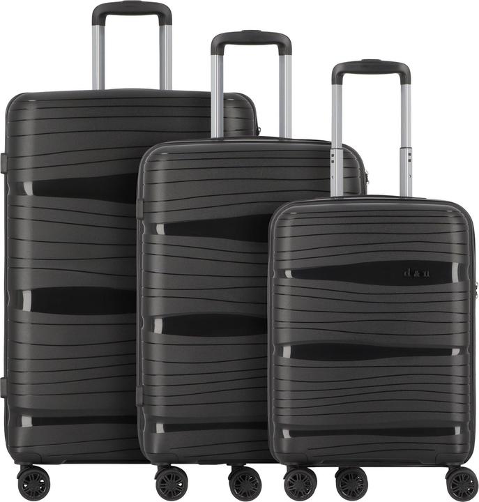 Produktbild D&N Travel Line 4300 4 Rollen Kofferset 3-teilig (201 l, XL (ab 115l))