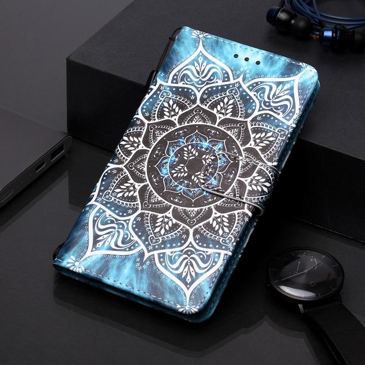 Image du produit Ueli Express iPhone 11 Pro Max Livre Etui avec porte-carte Mandala (Apple iPhone 11 Pro Max)