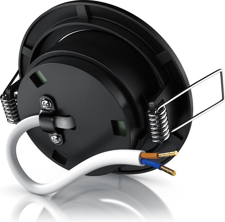 Image du produit Brandson Spot de plafond à LED, dimmable & orientable, spot encastré, spot encastré en aluminium, noir (350 lm)