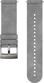 Actual product image Suunto 24 URB5 MicrFiber Strap Grey/Steel M (24 mm, Fabric, Microfibre)