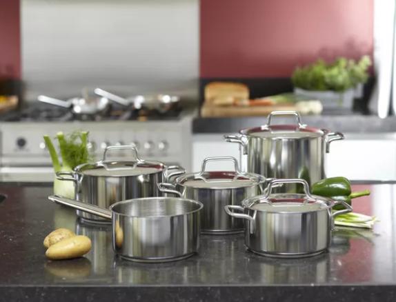 Productafbeelding Demeyere Kookpot Apollo hoog 20 cm (20 cm, Steelpan, Roestvrij staal)