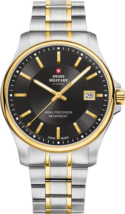 Actual product image Swiss Military quartz (Analogue wristwatch, 39 mm)