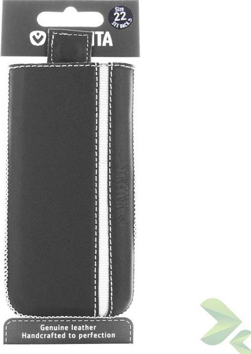 Produktbild Valenta Valencia Pocket Stripe Valencia - Redhead Samsung Galaxy S4/s Iii, Htc One und mehr (Schwarz) (Blackberry Q10, Nokia Lumia 925, Nokia Lumia 900, Alcatel One Touch Fire, Acer Liquid S1, Samsung Galaxy Nexus, Samsung Galaxy S4, Huawei Ascend G510, Blackberry Z10, Optimus 4X HD, Sony Xperia T, Samsung Galaxy Core 2, Sony Xperia Z, Samsung Galaxy S III)