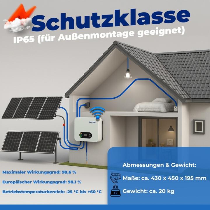 Sofar Wechselrichter Solar 11KTLX-G3
