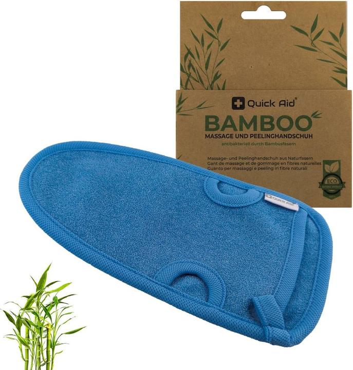 Quick Aid Gant de massage et d'exfoliation