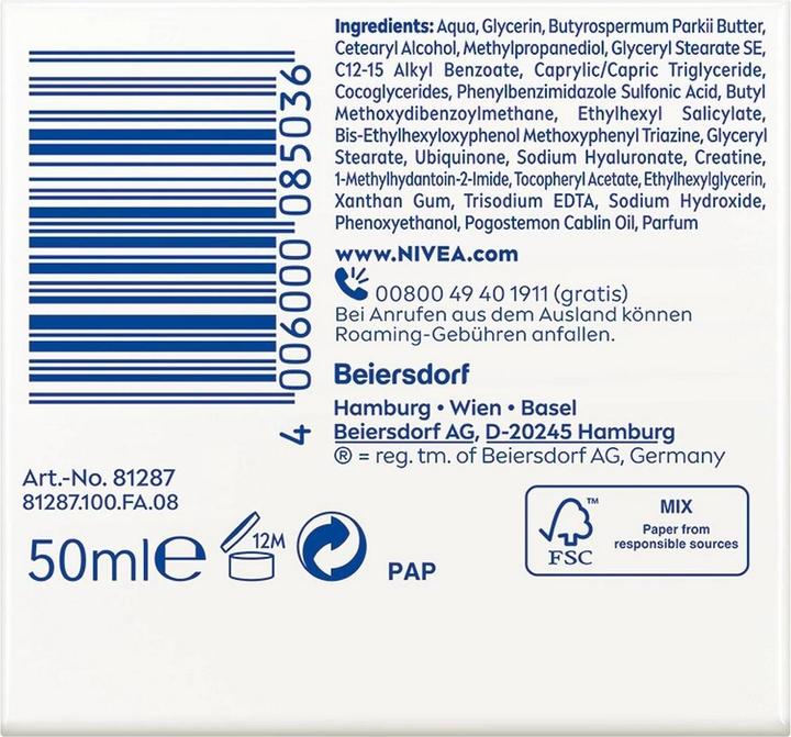 Actual product image NIVEA Q10 Power Anti-Wrinkle Firming Day Cream (50 ml, Day cream, SPF 15)