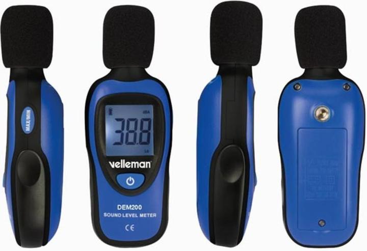 Image du produit Velleman Mini-mètre numérique de niveau sonore