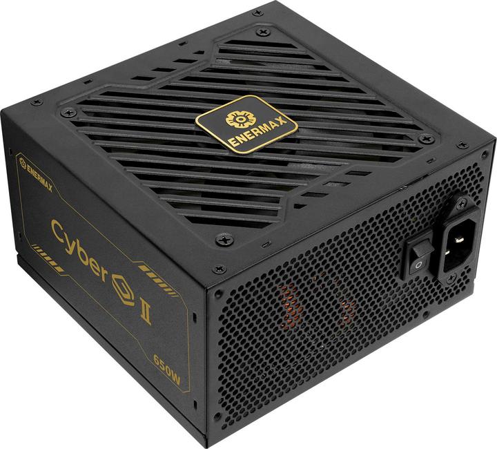 Produktbild Enermax Power Supply 650W CyberG II 80+ Gold Black non-mod (650 W)
