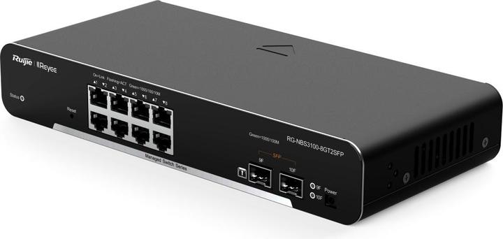 Immagine prodotto Ruijie Networks RG-NBS3100-8GT2SFP Switch di rete gestito L2 Gigabit Ethernet (10/100/1000) Alimentazione o (8 Porti)