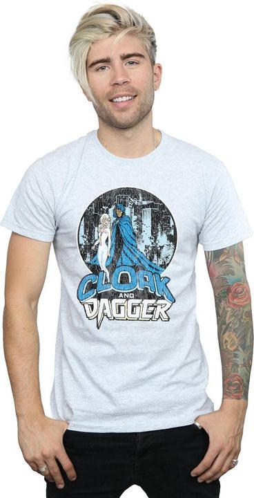 Actual product image Mens Cloak And Dagger Retro T-Shirt (M)
