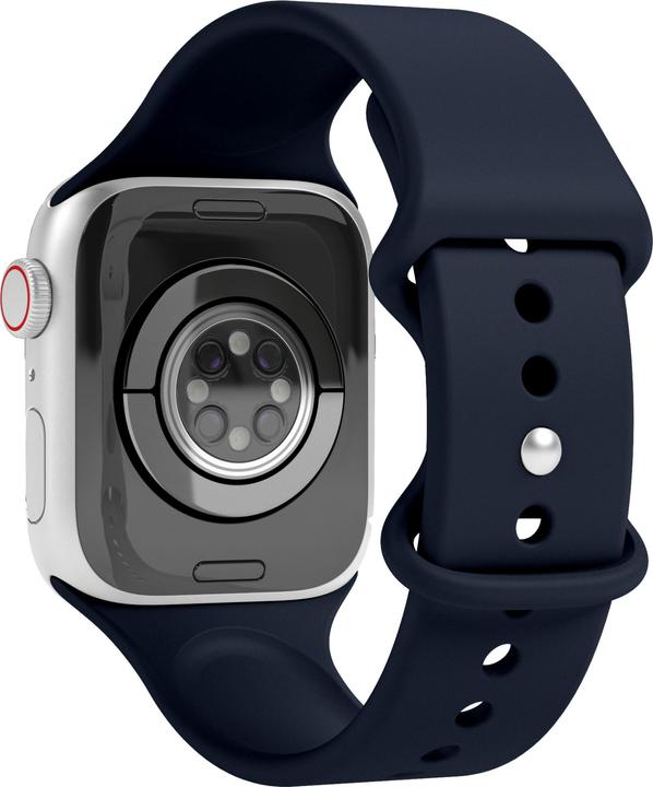 Actual product image Vonmählen Silicone Loop Case 1 Band One Navy 38/40/41mm (38 mm, 40 mm, 41 mm, Stainless steel)