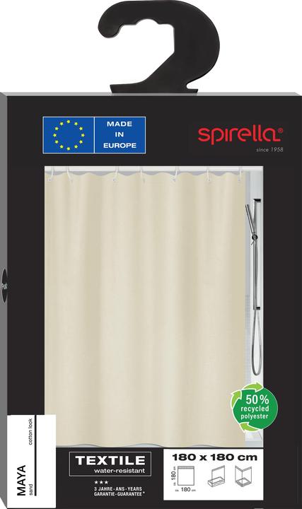 Produktbild spirella Maya (180 x 180 cm)