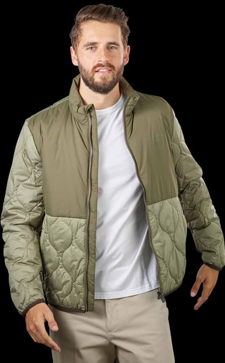 Actual product image Marc O'Polo Onion Quilt Jacket Stand-Up Collar Asher Green (S)