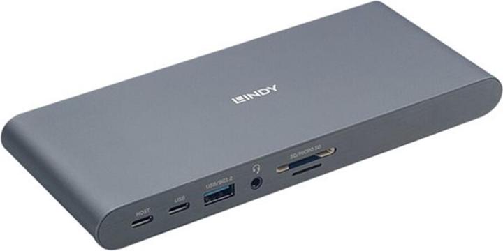 Immagine prodotto Lindy Docking station USB 3.2 Tipo C per computer portatili (USB-C, 3 Porti)