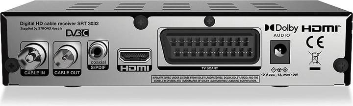 Produktbild Strong DVB-C HDTV-Receiver (0.06 GB, DVB-C)