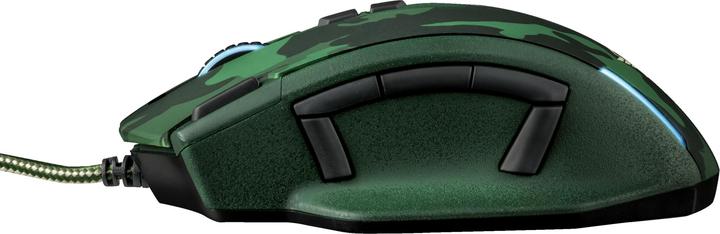Produktbild Trust GXT 155C Gaming Maus-green camouflage (Kabelgebunden)