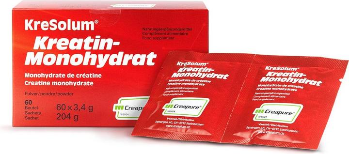 Synergen KreSolum Kreatin (60 Stück, Sachet, 204 g)