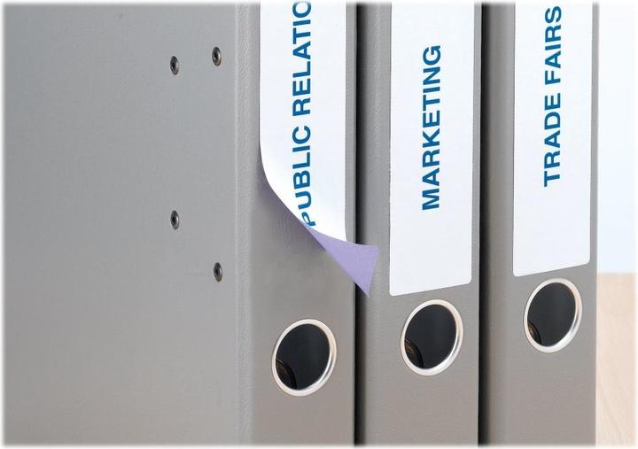 Actual product image HERMA Removable A4 file labels