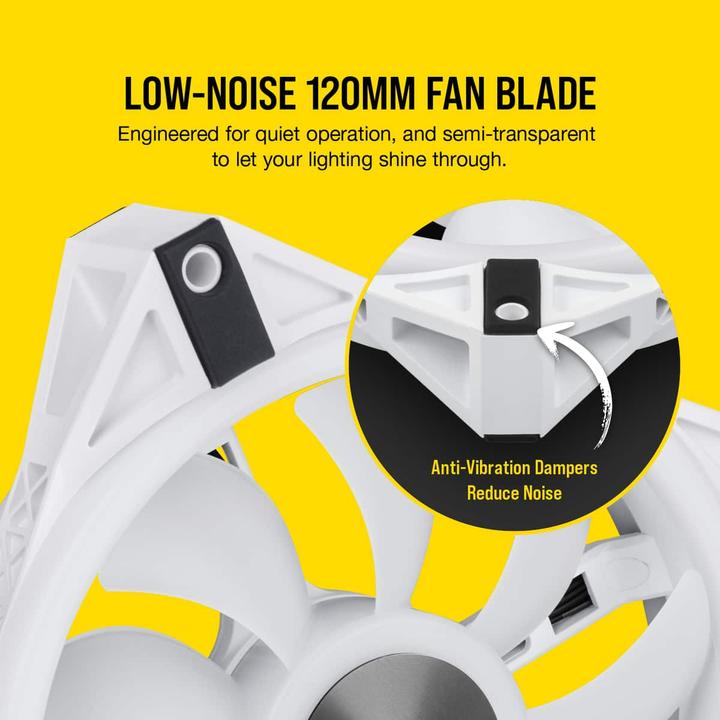 Actual product image Corsair iCUE QL120 RGB (120 mm, 3 x)